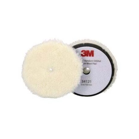 3M 3M Perfect-It Random Orbital Wool Compounding Pad 34121, 2PK 7100276848